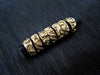 Artisan Designer Spacer Beads in Gold Bronze (TWO Beads)