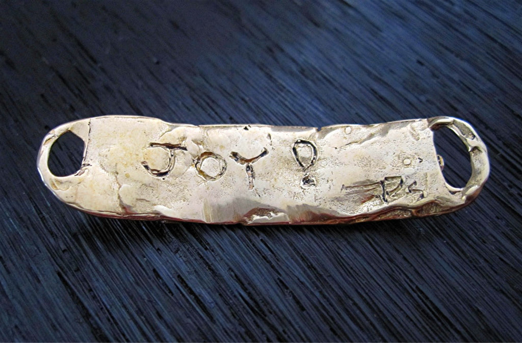 Artisan Flora Artisan Bracelet Link and Connector in Gold Bronze (one) (X)