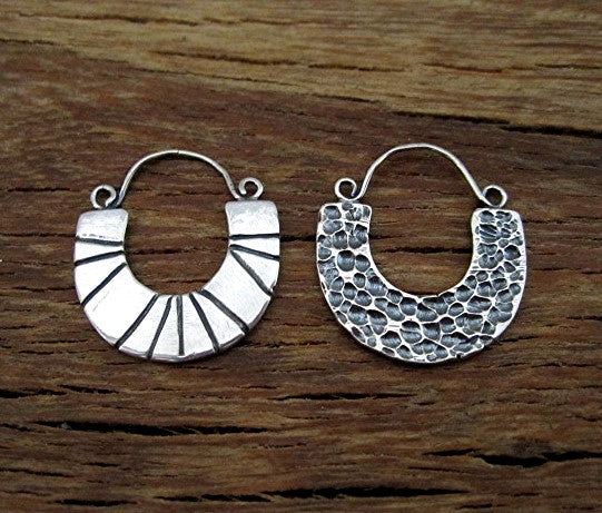 Artisan Sterling Silver Earring Dangle (one pair)