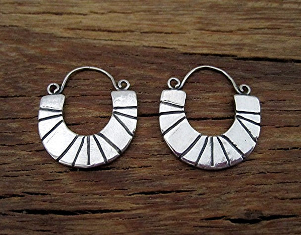 Artisan Sterling Silver Earring Dangle (one pair)