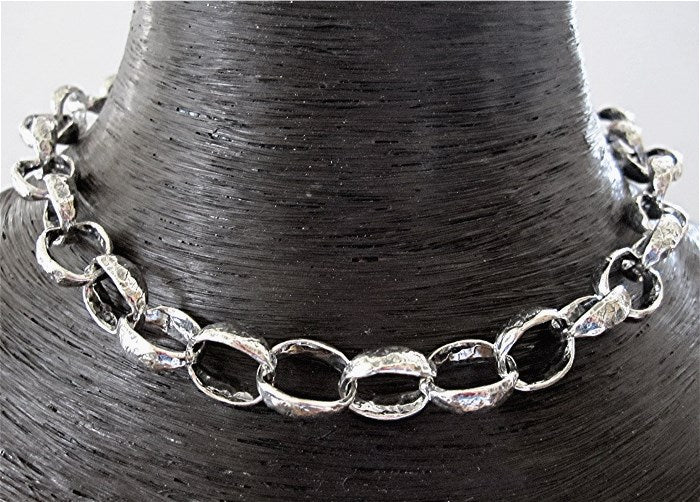 Sterling Silver Chain Link Necklace