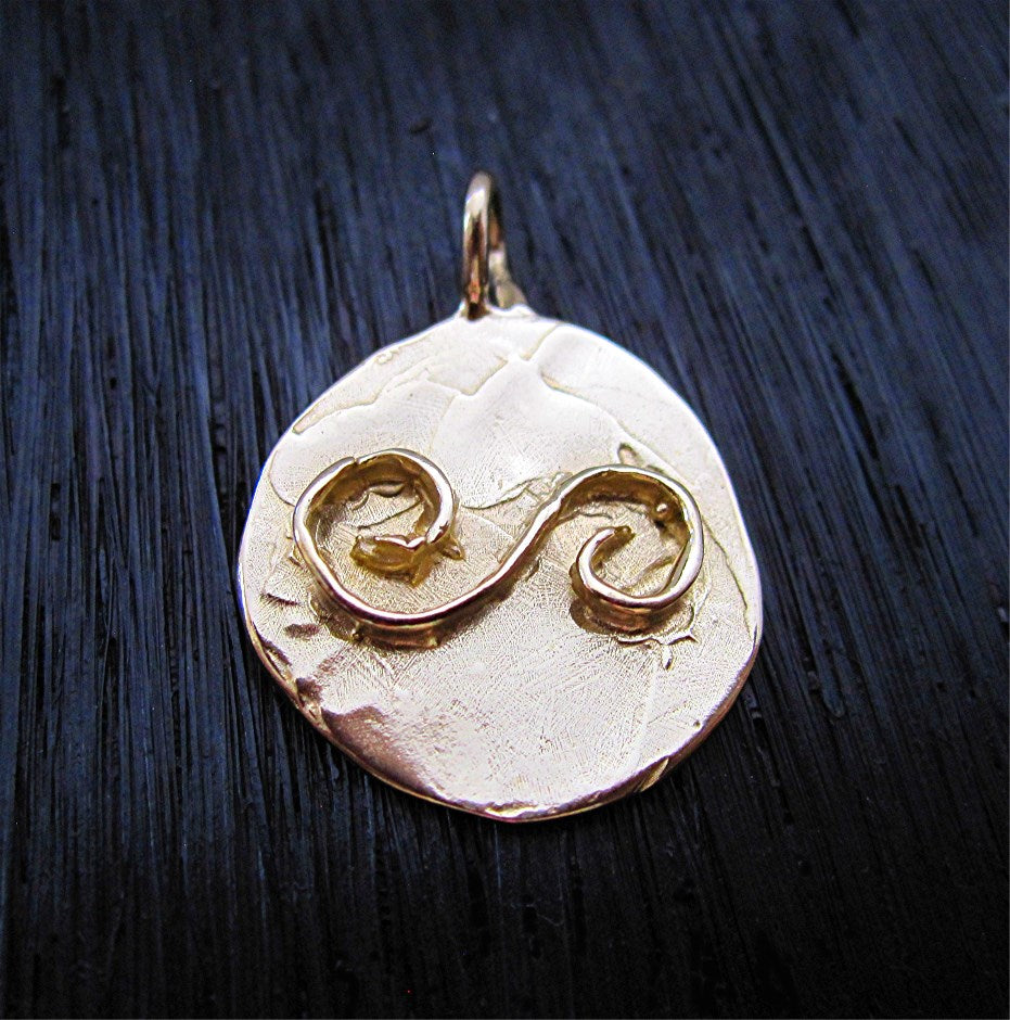 VDI Jewelry Findings Artisan Balance Symbol Charm and Pendant