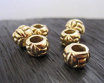 VDI Jewelry Findings Gold Bronze Artisan Round Jewelry Beads