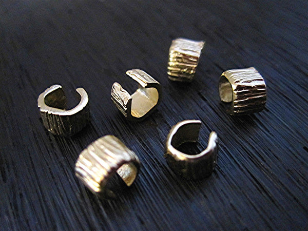 Rustic Chunky Artisan Jewelry Links and Connectors in Gold Bronze (one –  VDI Jewelry Findings