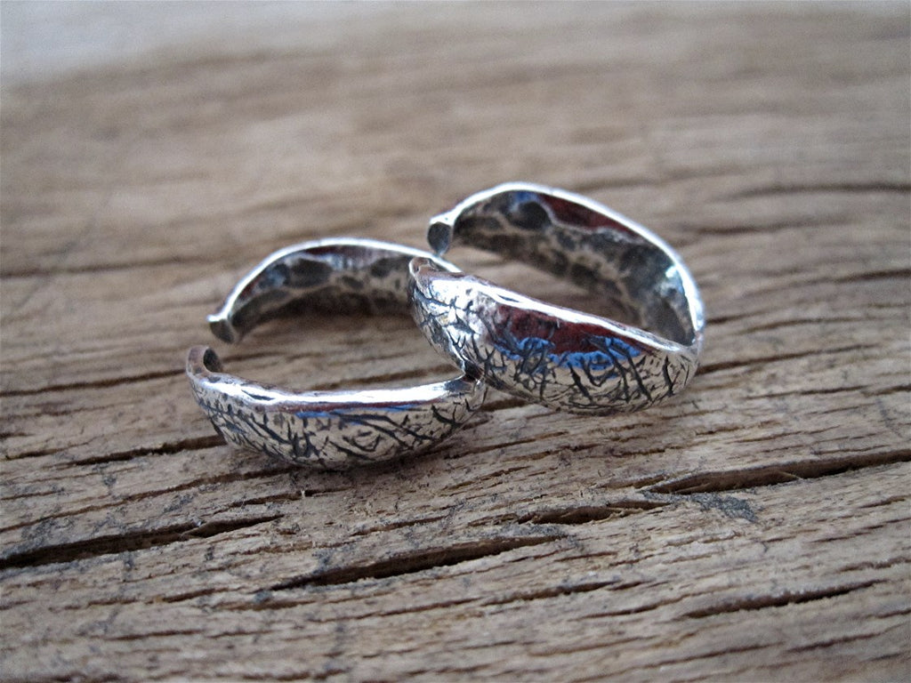 Sterling Silver Oval Tapered Jump Rings