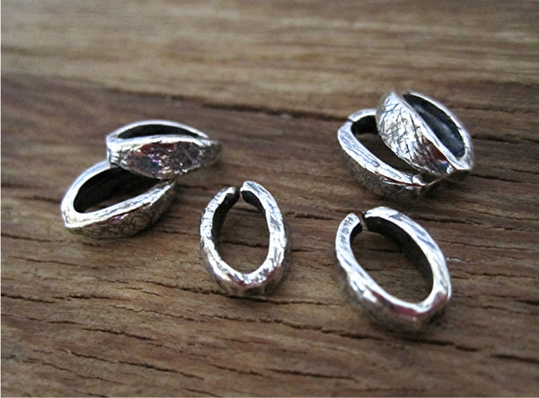 Open Oval Sterling Silver Jump Rings