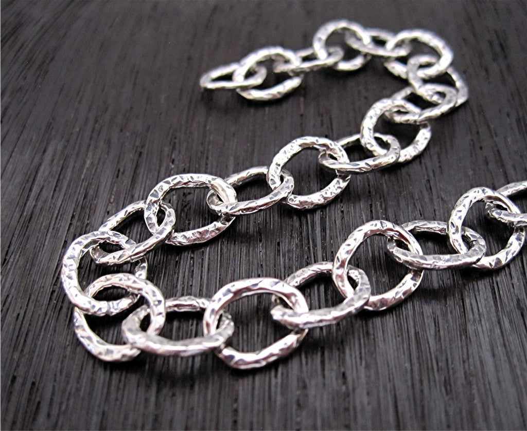 Sterling Silver Artisan Necklace Extender
