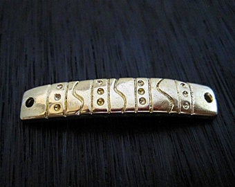 Gold Bronze Bracelet Link